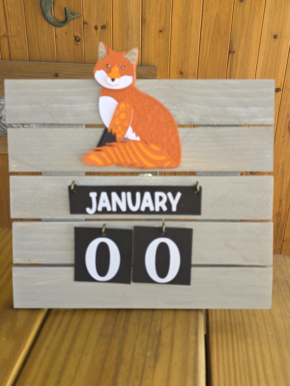 3D FOX Perpetual Calendar (Includes 50% Donation)